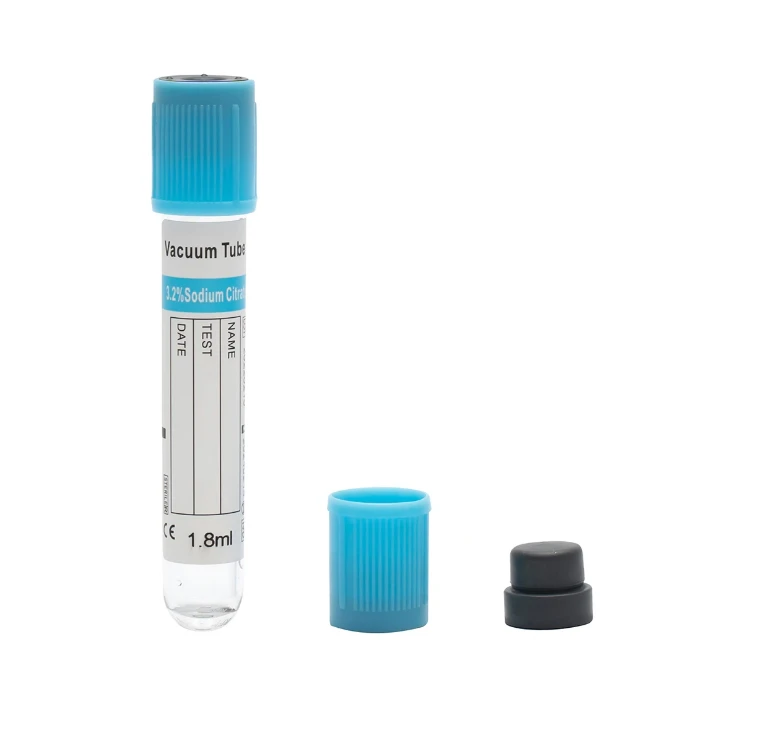 Coagulation Tube With Blue Cap
