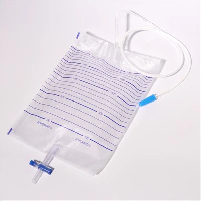 Kantong Kemih Anti Refluks Steril Sekali Pakai 2000ml Untuk Perawatan Medis & Rumah