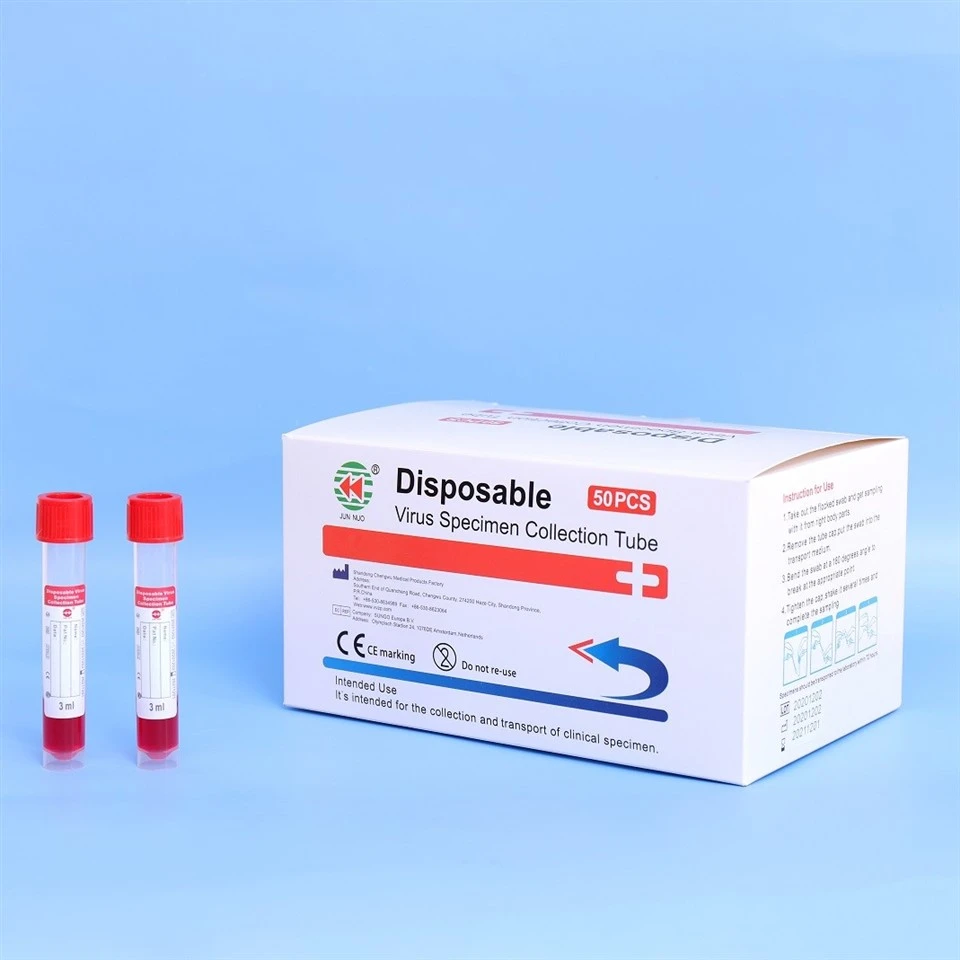 VTM Disposable Virus Specimen Collection Tube With 3ml Solution